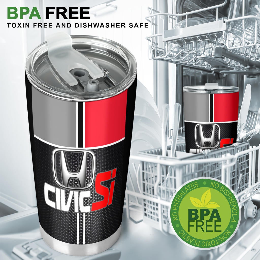 Honda Civic Si Tumbler V5 - Famjoys Honda Civic Si Tumbler V5 - Famjoys