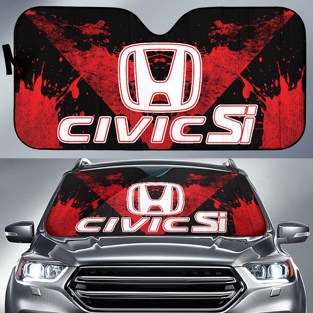 Honda Civic Si Windshield Sunshade - Famjoys Honda Civic Si Windshield Sunshade - Famjoys
