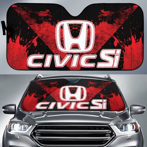 Honda Civic Si Windshield Sunshade - Famjoys Honda Civic Si Windshield Sunshade - Famjoys
