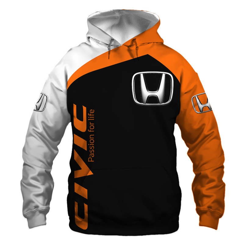 Honda Civic t-shirt hoodie apparel 3D full printing - Famjoys Honda Civic t-shirt hoodie apparel 3D full printing - Famjoys