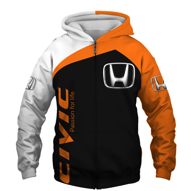 Honda Civic t-shirt hoodie apparel 3D full printing - Famjoys Honda Civic t-shirt hoodie apparel 3D full printing - Famjoys