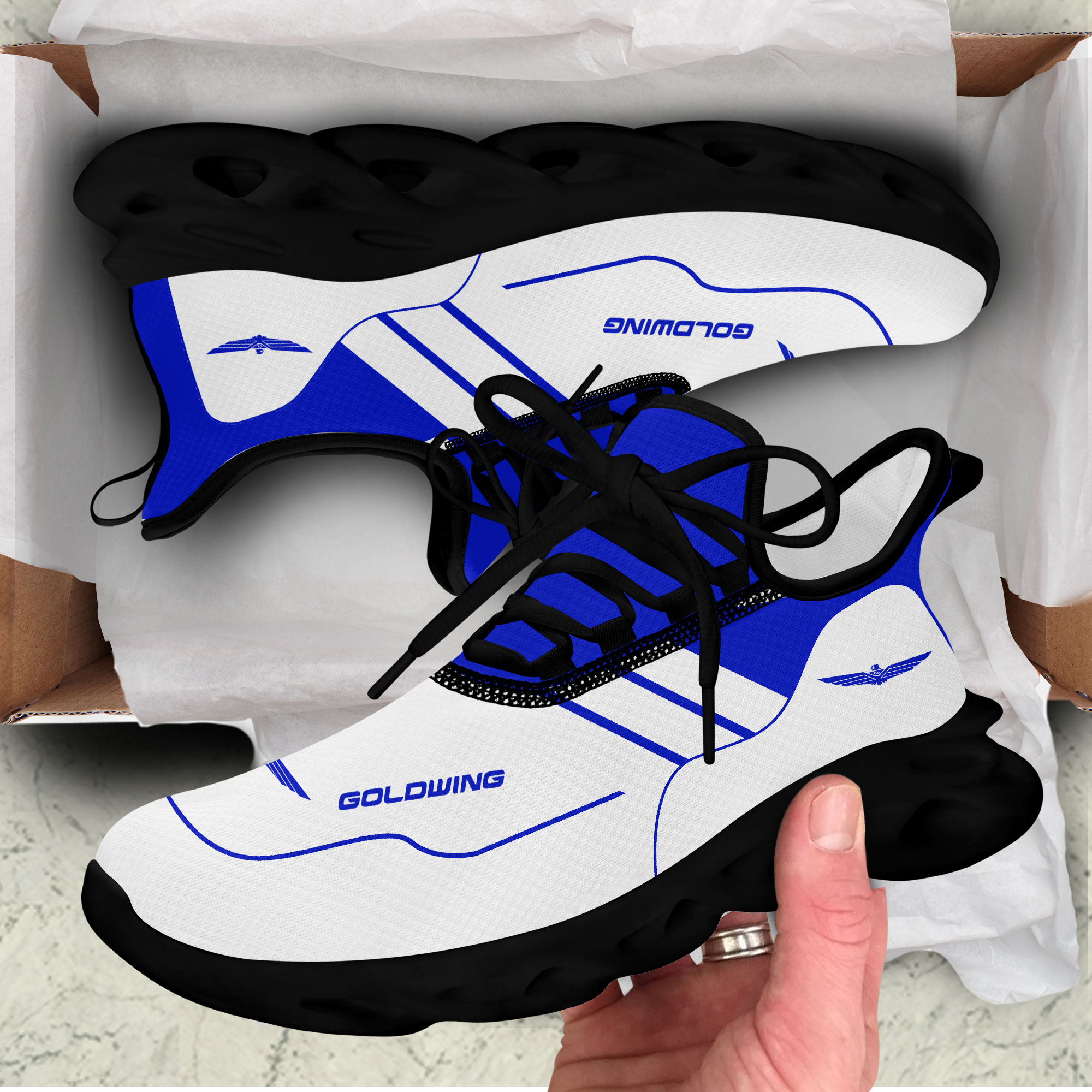 Honda Gold Wing Sneakers Shoes - Famjoys Honda Gold Wing Sneakers Shoes - Famjoys