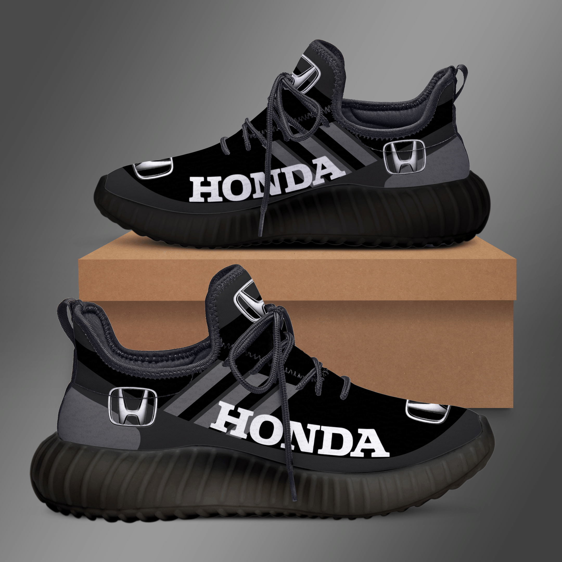 Honda Grey YZ Shoes
