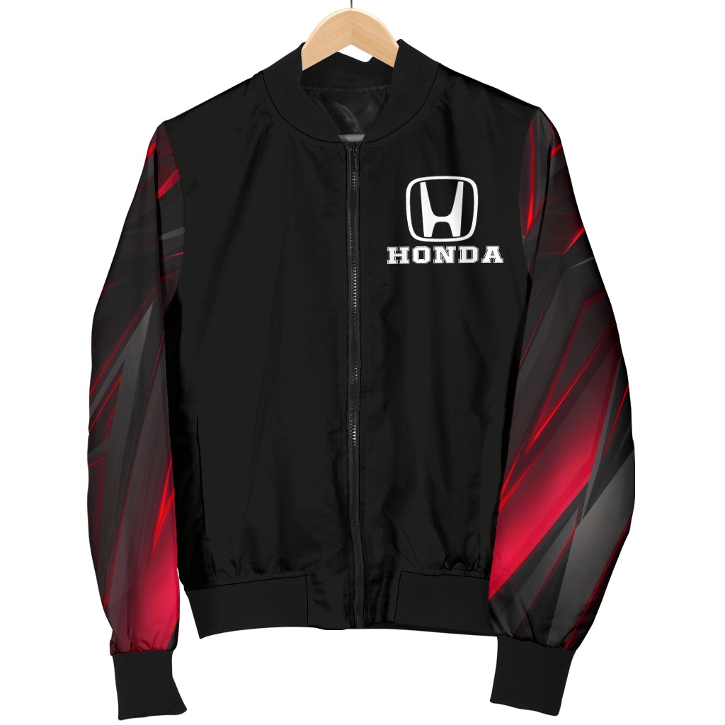 Honda Men's Bomber Jacket - Famjoys Honda Men's Bomber Jacket - Famjoys