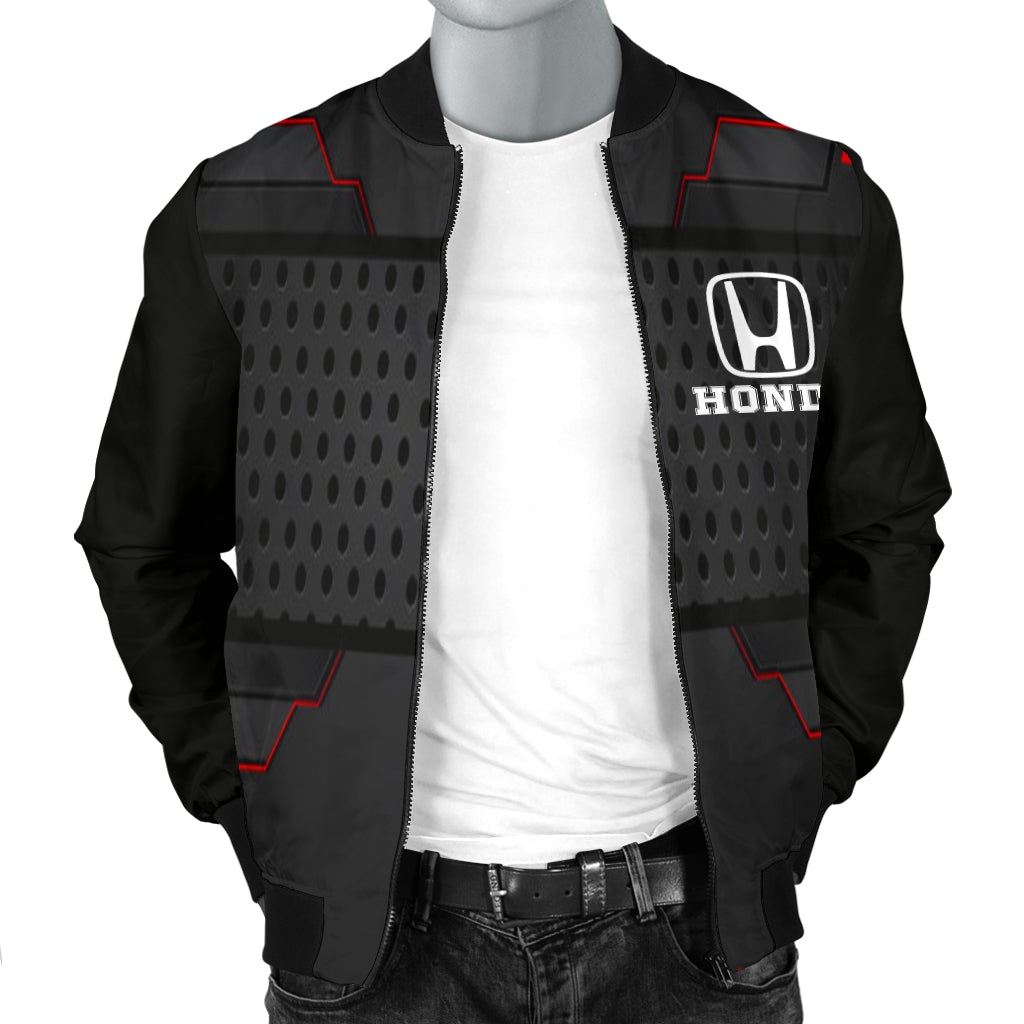 Honda Men's Bomber Jacket RB - Famjoys Honda Men's Bomber Jacket RB - Famjoys