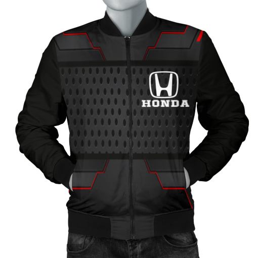 Honda Men's Bomber Jacket RB - Famjoys Honda Men's Bomber Jacket RB - Famjoys