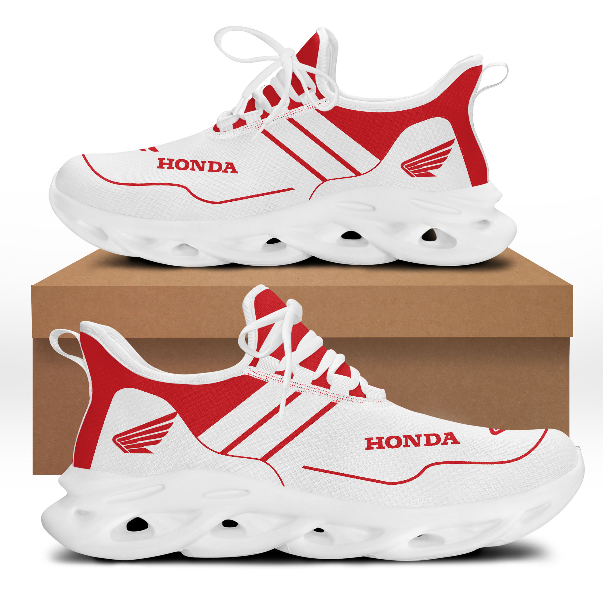 Honda Motor Sneakers Shoes - Famjoys Honda Motor Sneakers Shoes - Famjoys