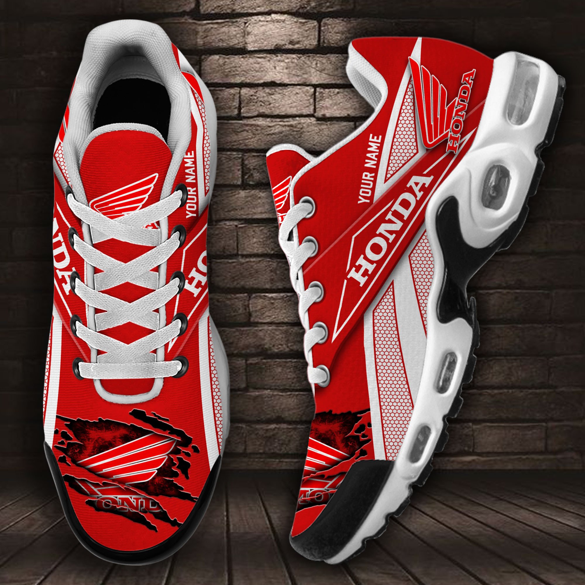 Honda Motorcycle TN Shoes Sneakers For Men And Women - Famjoys Honda Motorcycle TN Shoes Sneakers For Men And Women - Famjoys