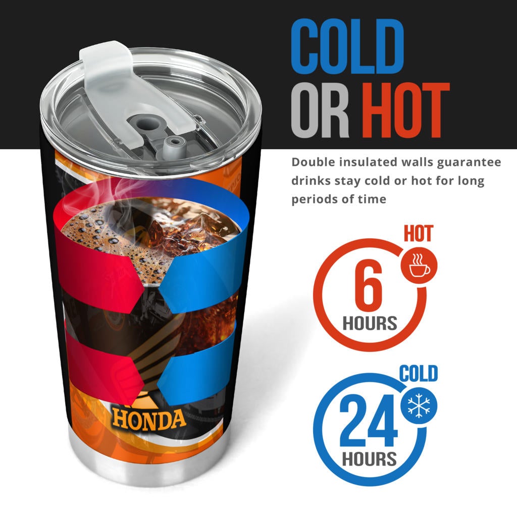Honda Motorcycle Tumbler V3 - Famjoys Honda Motorcycle Tumbler V3 - Famjoys