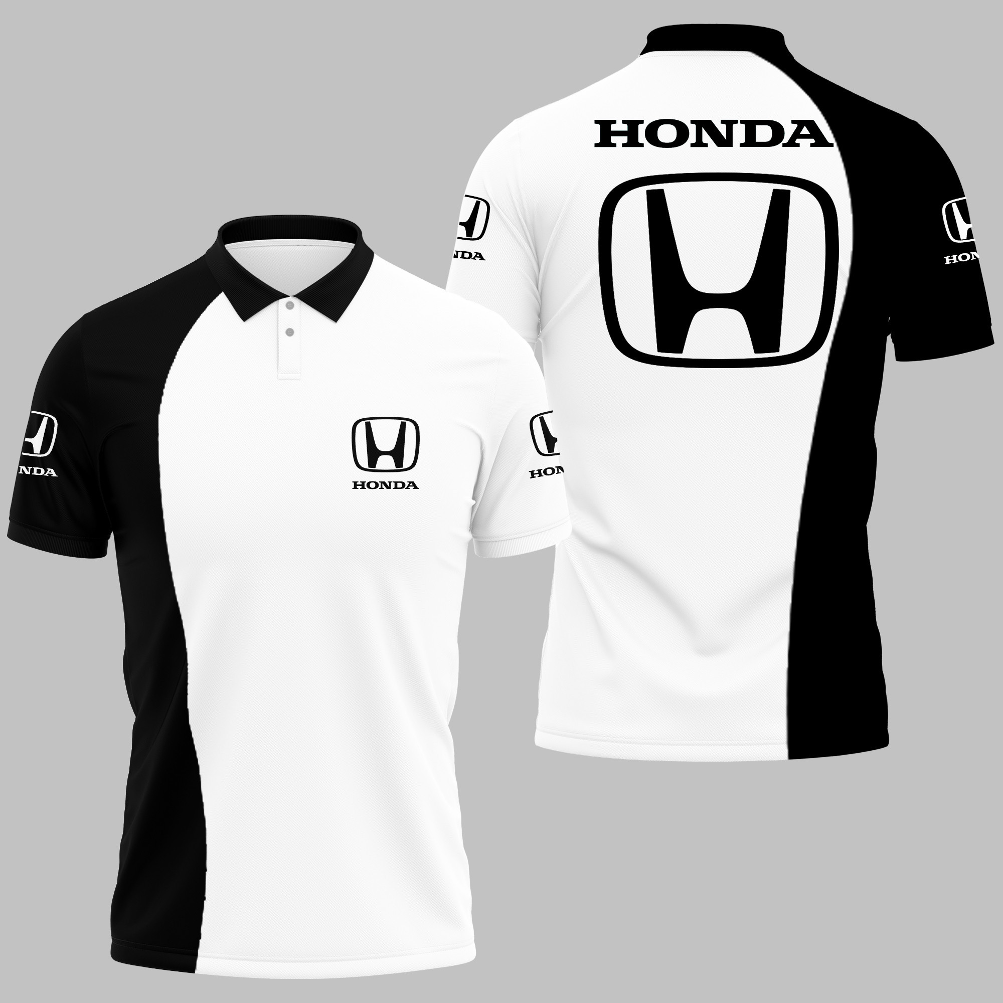 Honda Polo Shirt Ver 2 - Famjoys Honda Polo Shirt Ver 2 - Famjoys