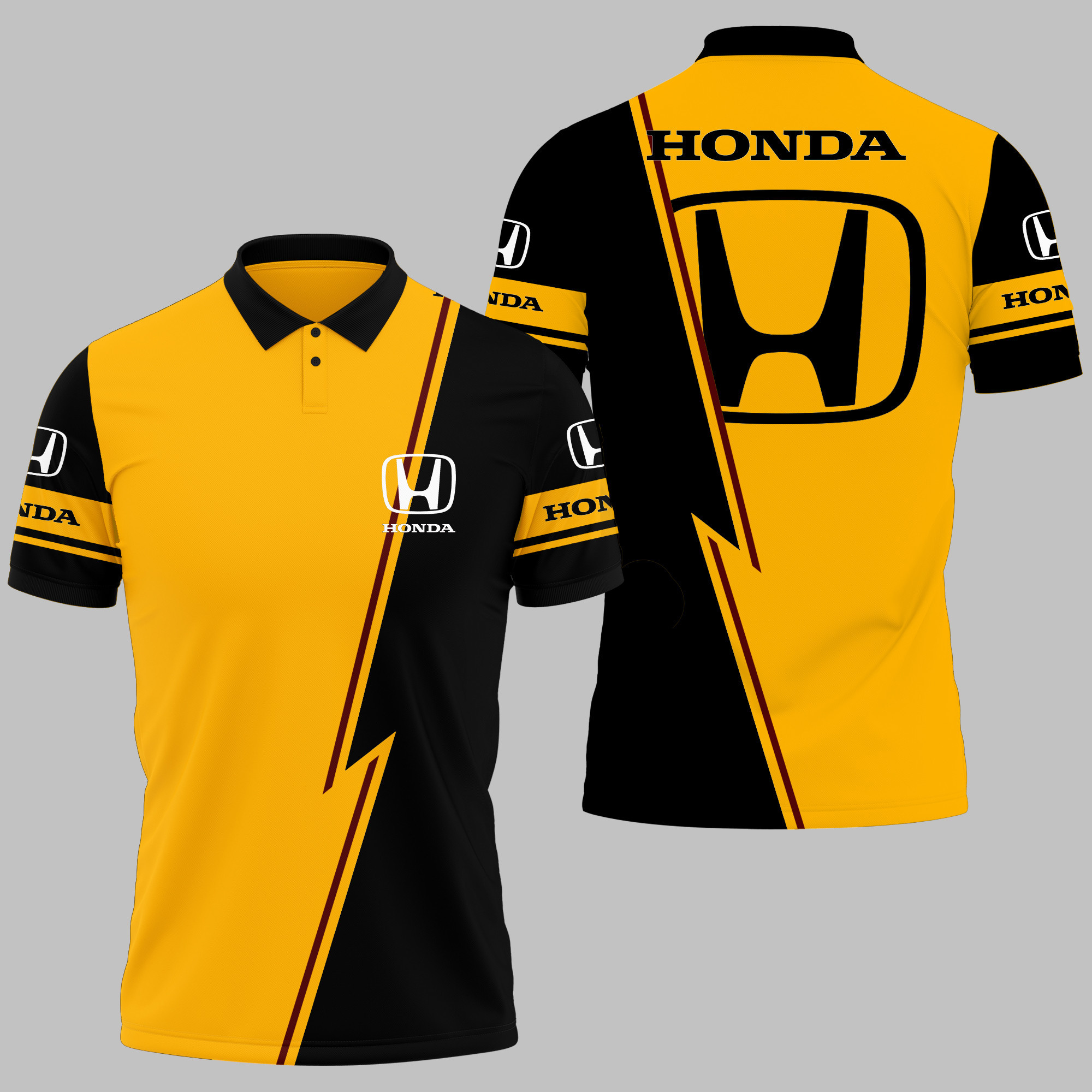 Honda Polo Shirt Ver 3 - Famjoys Honda Polo Shirt Ver 3 - Famjoys