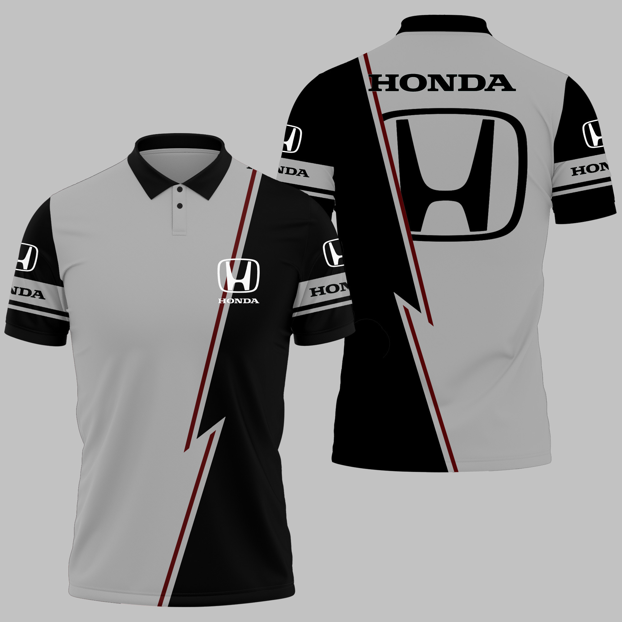 Honda Polo Shirt Ver 3 - Famjoys Honda Polo Shirt Ver 3 - Famjoys