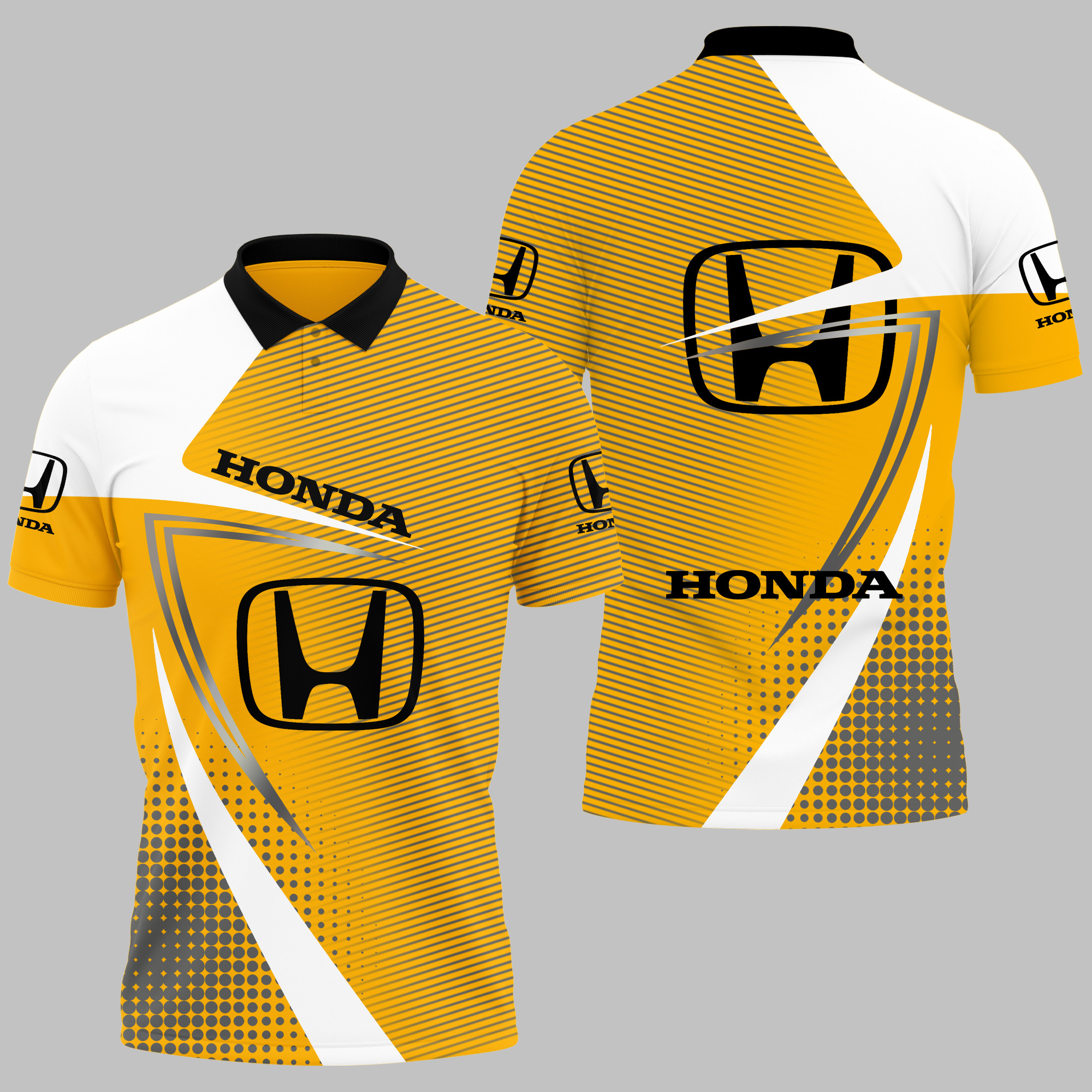 Honda Polo Shirt Ver 5 - Famjoys Honda Polo Shirt Ver 5 - Famjoys