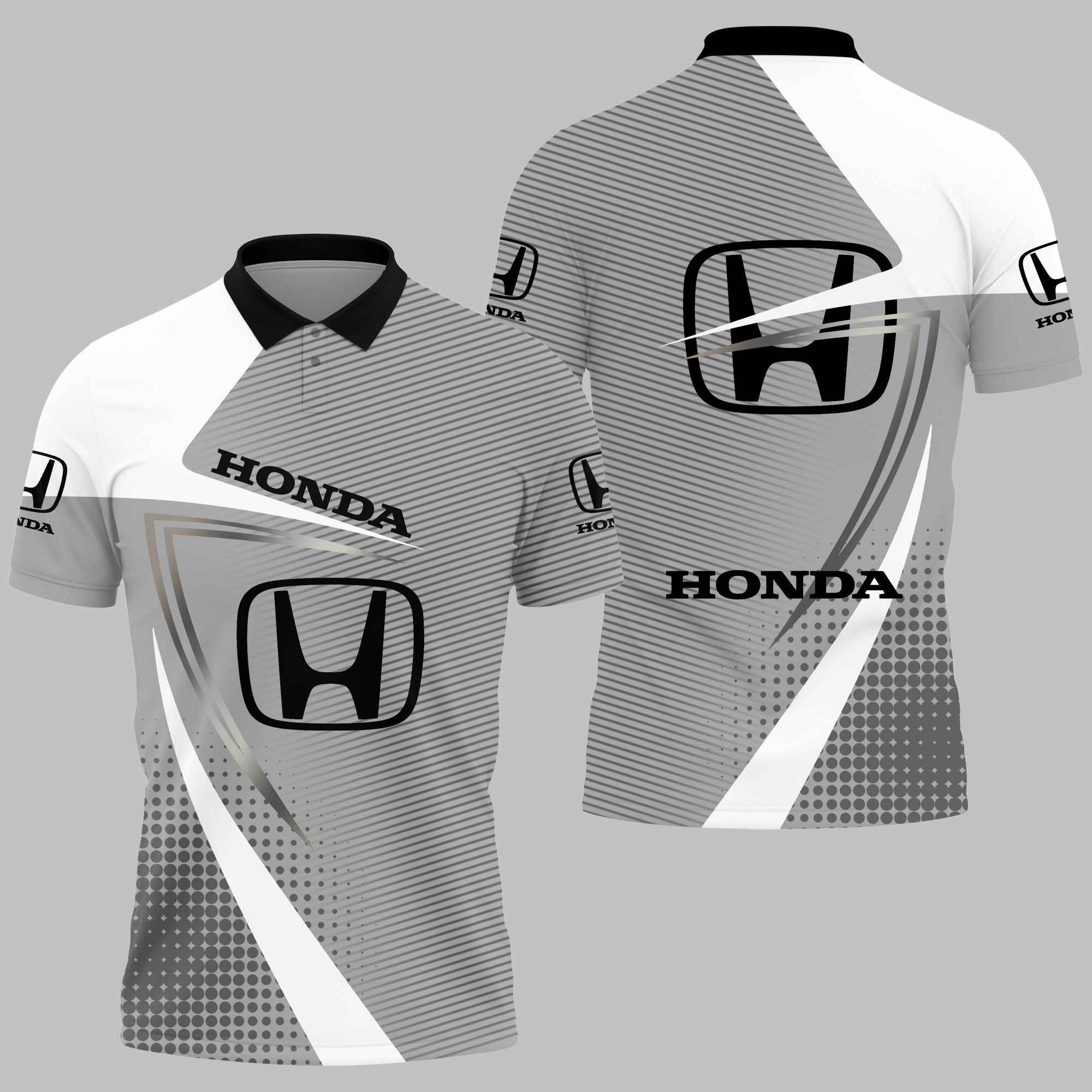 Honda Polo Shirt Ver 5 - Famjoys Honda Polo Shirt Ver 5 - Famjoys
