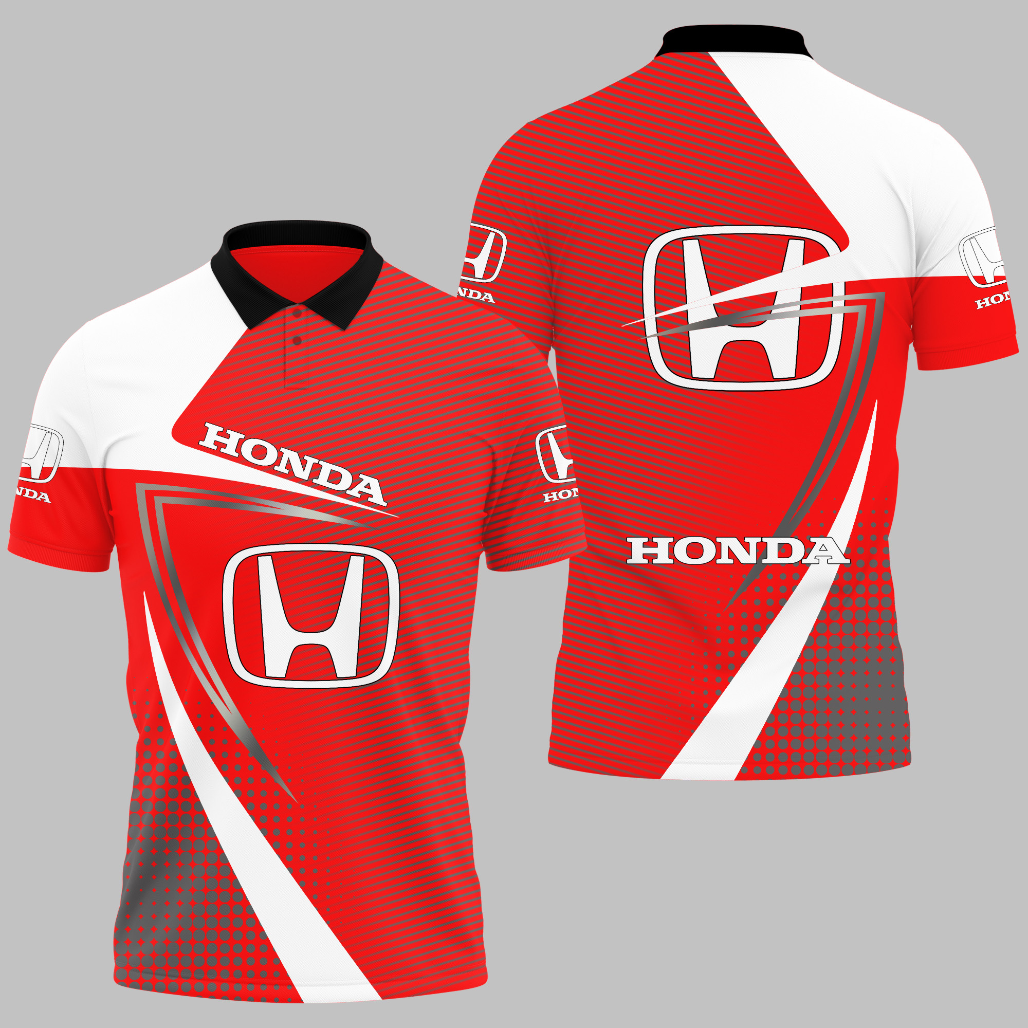 Honda Polo Shirt Ver 5 - Famjoys Honda Polo Shirt Ver 5 - Famjoys
