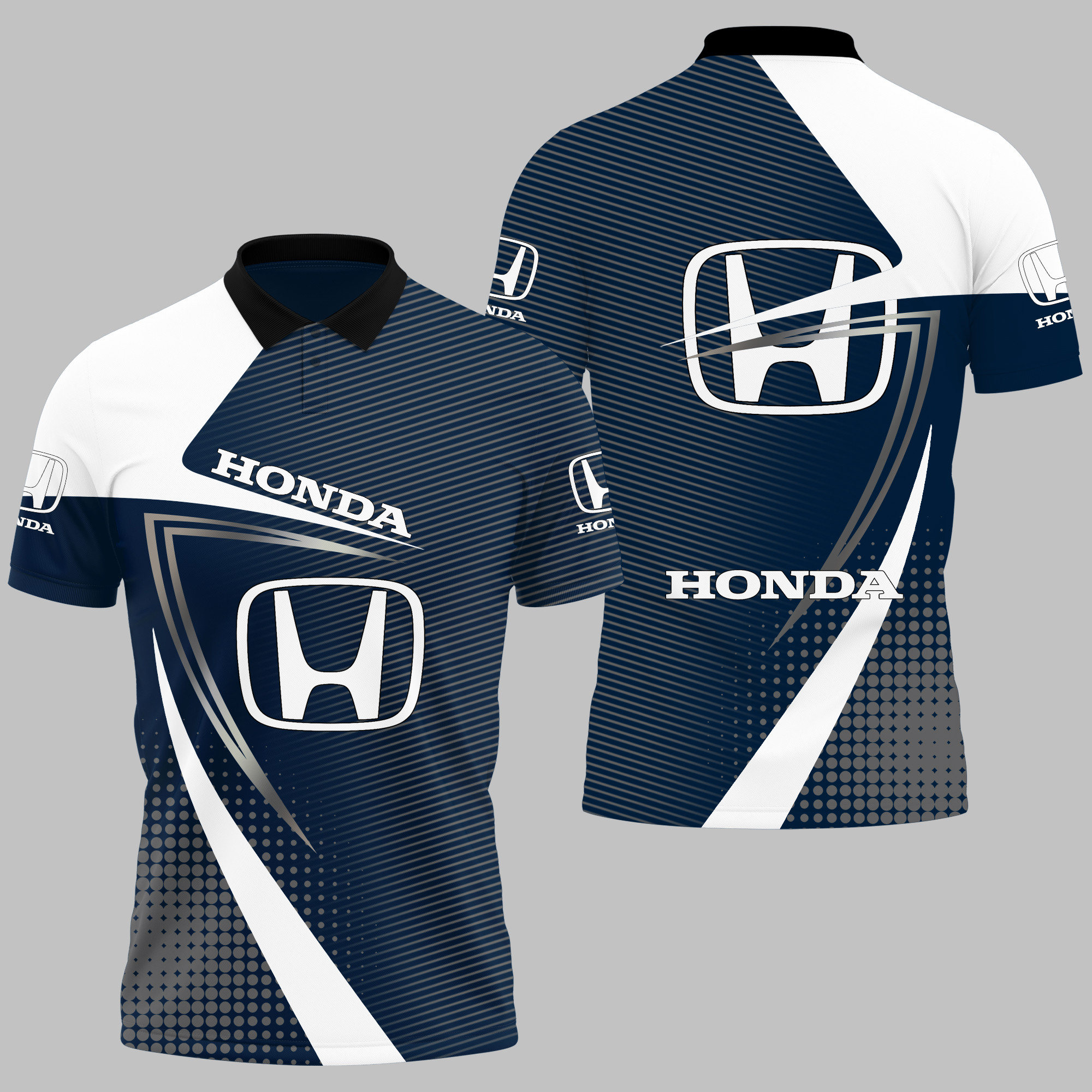 Honda Polo Shirt Ver 5 - Famjoys Honda Polo Shirt Ver 5 - Famjoys