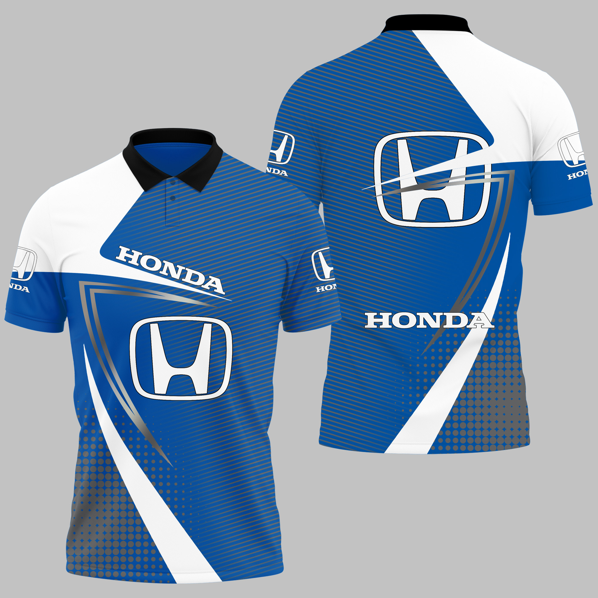Honda Polo Shirt Ver 6 - Famjoys Honda Polo Shirt Ver 6 - Famjoys