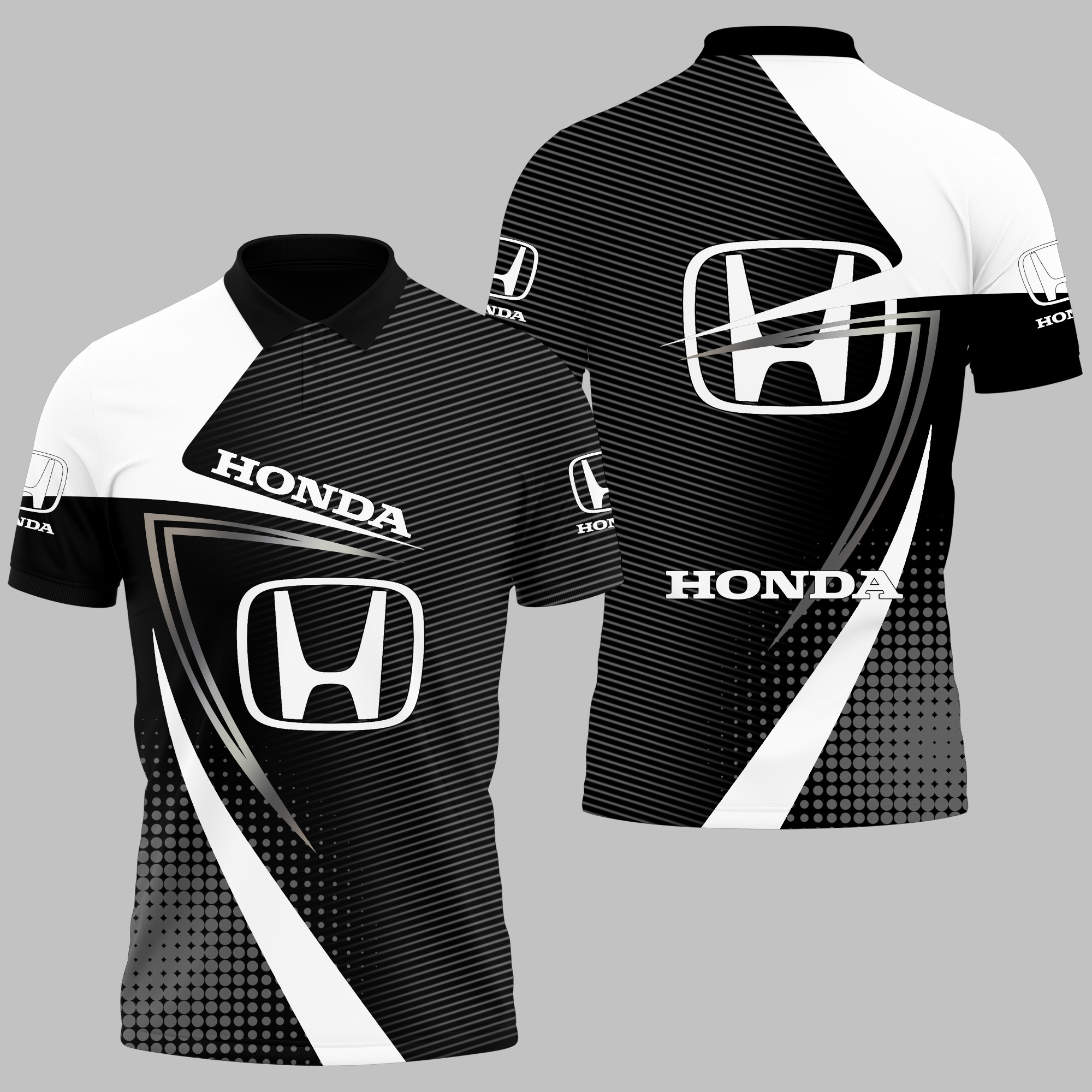 Honda Polo Shirt Ver 6 - Famjoys Honda Polo Shirt Ver 6 - Famjoys