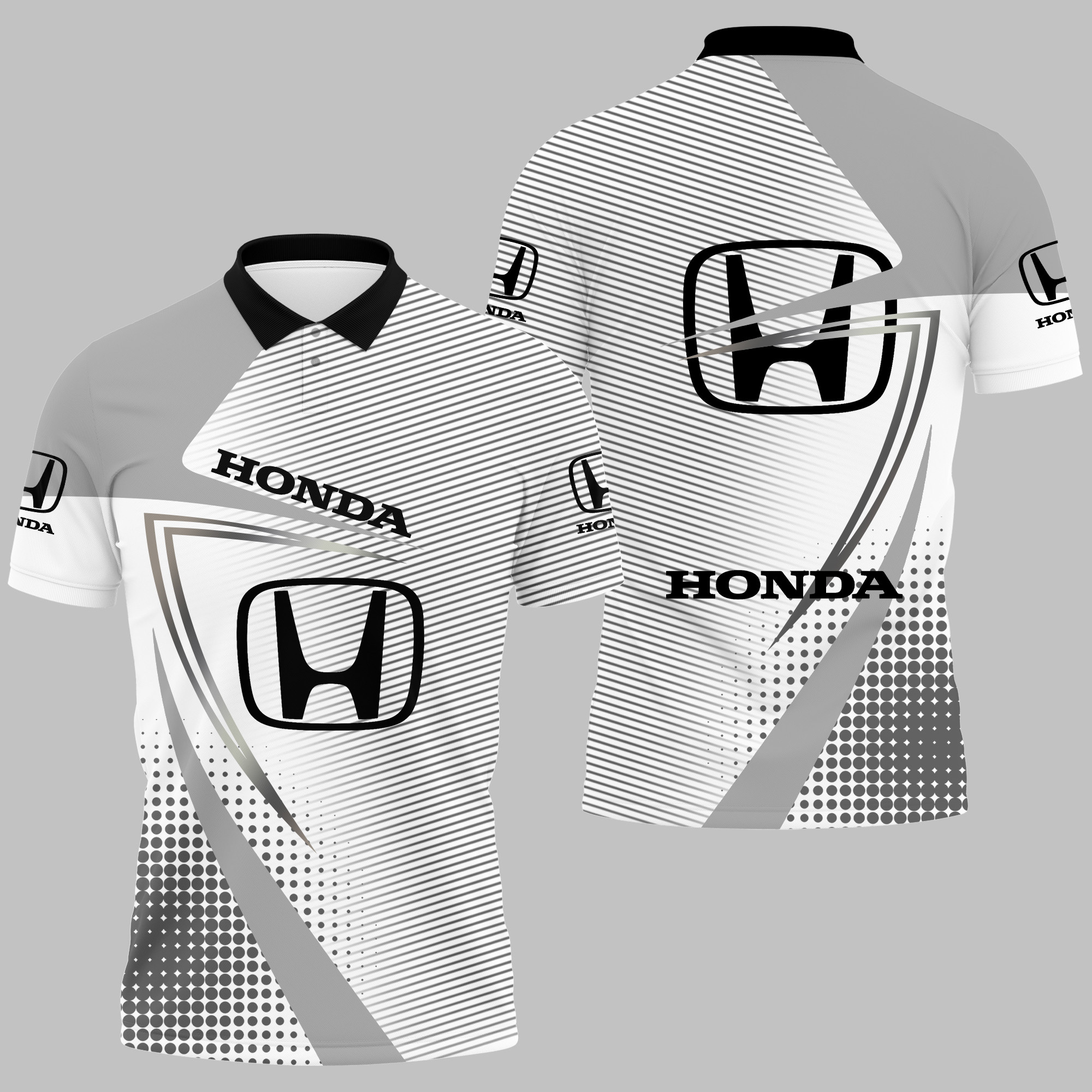 Honda Polo Shirt Ver 6 - Famjoys Honda Polo Shirt Ver 6 - Famjoys
