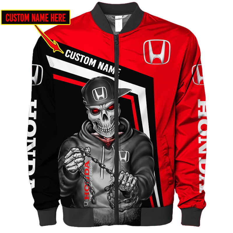 Honda Skull Tshirt, sweatshirt, Polo, Hawaiian, Hoodie 3D Apparel Full Printing Custom Name - Famjoys Honda Skull Tshirt, sweatshirt, Polo, Hawaiian, Hoodie 3D Apparel Full Printing Custom Name - Famjoys