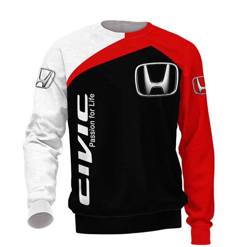 Honda t-shirt hoodie apparel 3D full printing - Famjoys Honda t-shirt hoodie apparel 3D full printing - Famjoys