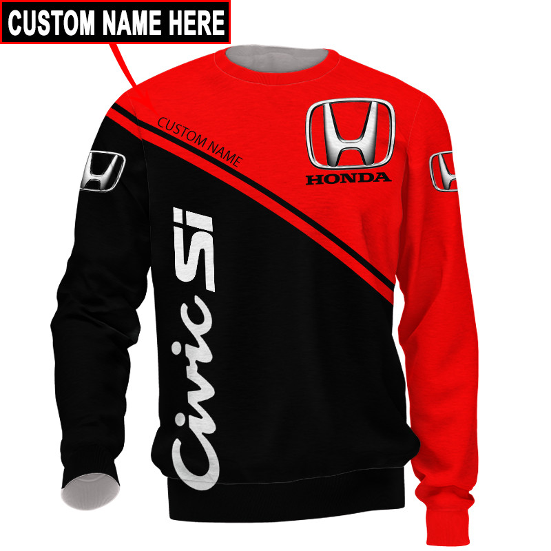 Honda t-shirt hoodie apparel 3D full printing - Famjoys Honda t-shirt hoodie apparel 3D full printing - Famjoys