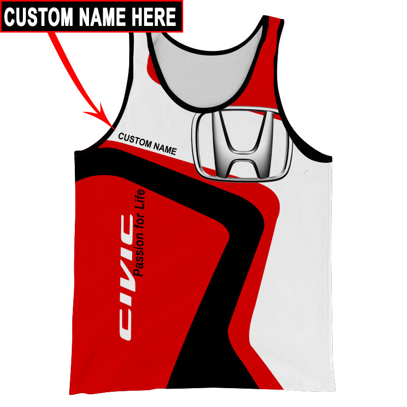Honda t-shirt hoodie apparel 3D full printing - Famjoys Honda t-shirt hoodie apparel 3D full printing - Famjoys