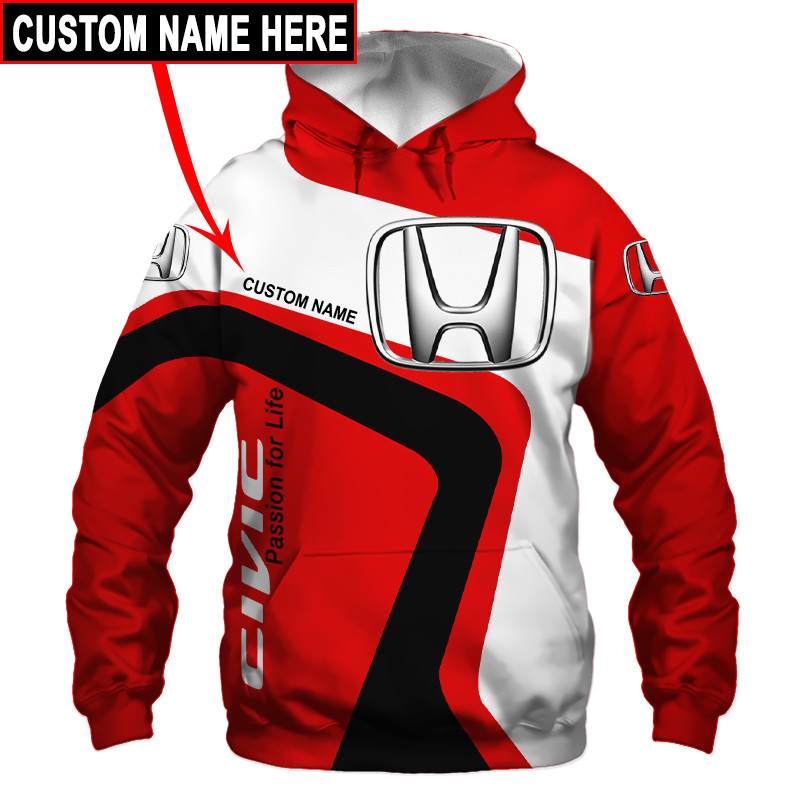Honda t-shirt hoodie apparel 3D full printing - Famjoys Honda t-shirt hoodie apparel 3D full printing - Famjoys