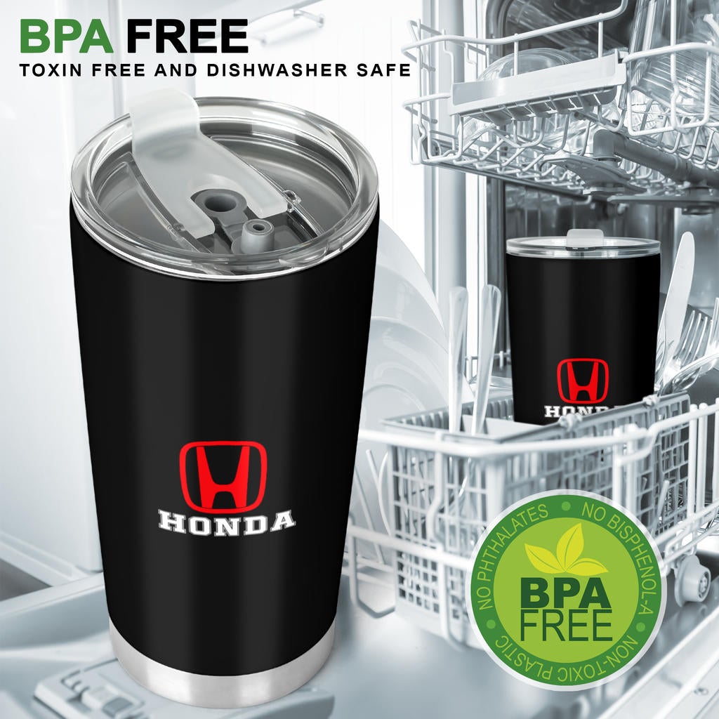 Honda Tumbler Black - Famjoys Honda Tumbler Black - Famjoys