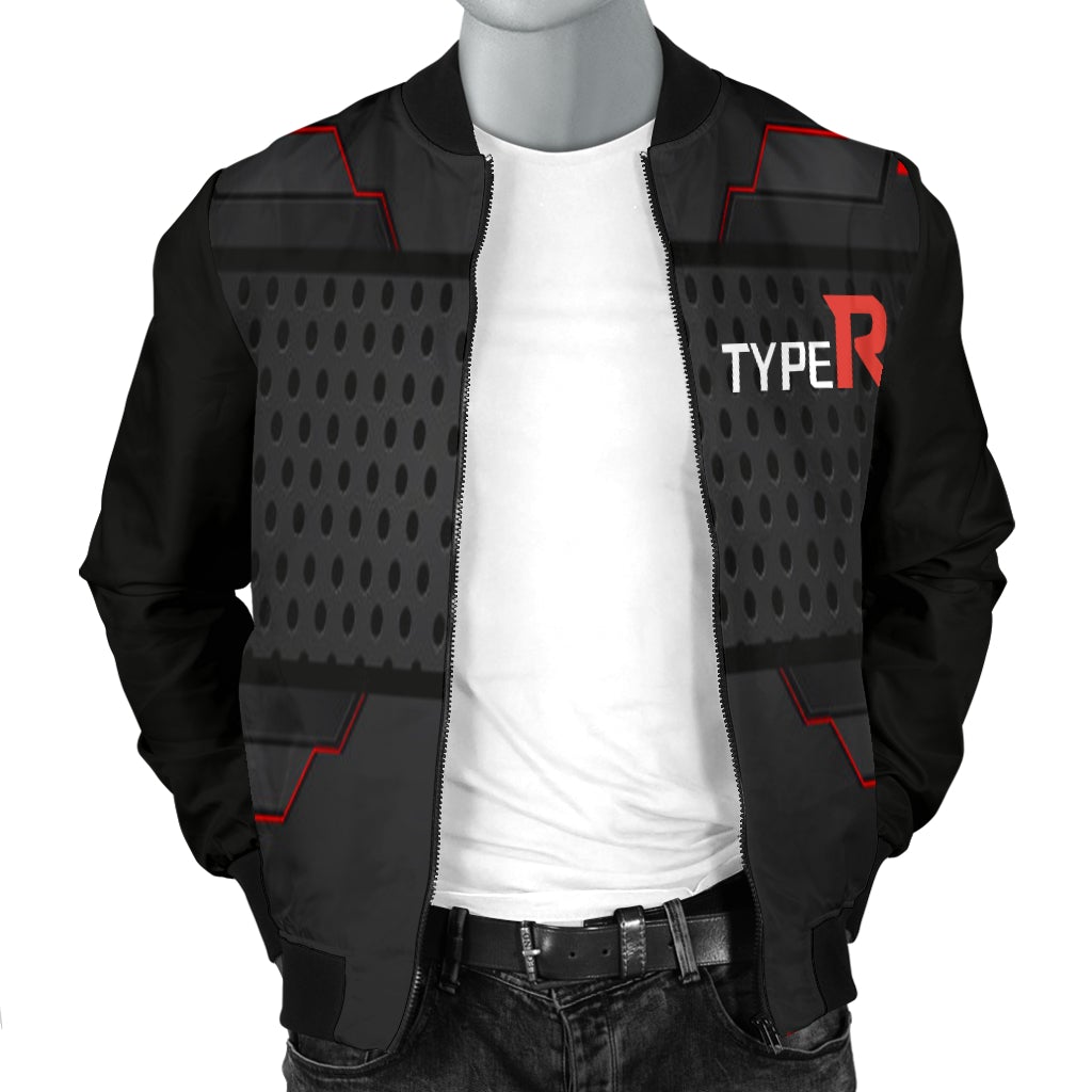 Honda Type R Men's Bomber Jacket MX - Famjoys Honda Type R Men's Bomber Jacket MX - Famjoys