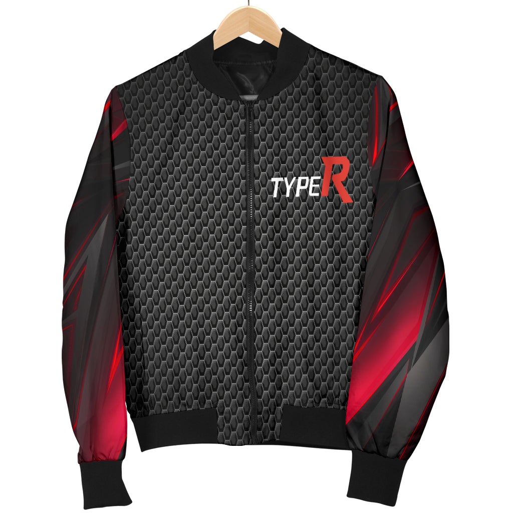 Honda Type R Women's Bomber Jacket RA - Famjoys Honda Type R Women's Bomber Jacket RA - Famjoys