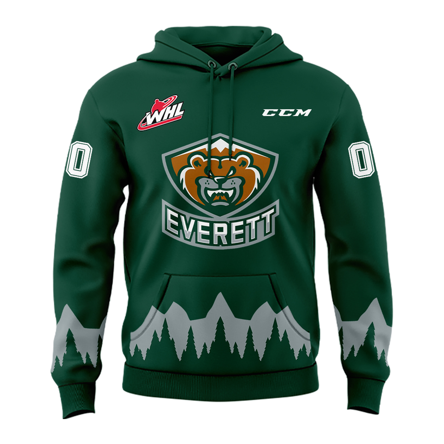 Hoodie Everett Silvertips 2024 - Famjoys Hoodie Everett Silvertips 2024 - Famjoys