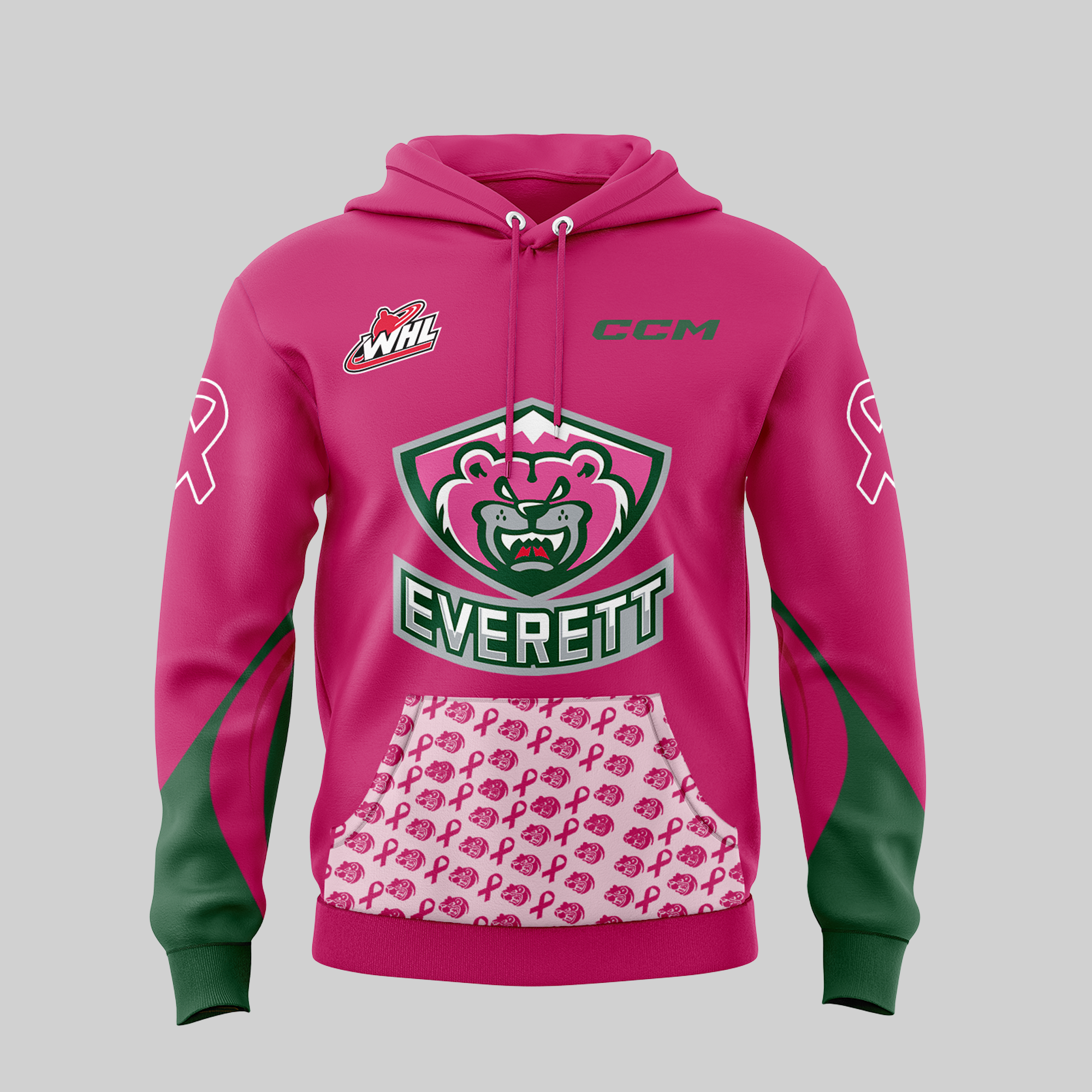 Hoodie Everett Silvertips 2024 - Famjoys Hoodie Everett Silvertips 2024 - Famjoys
