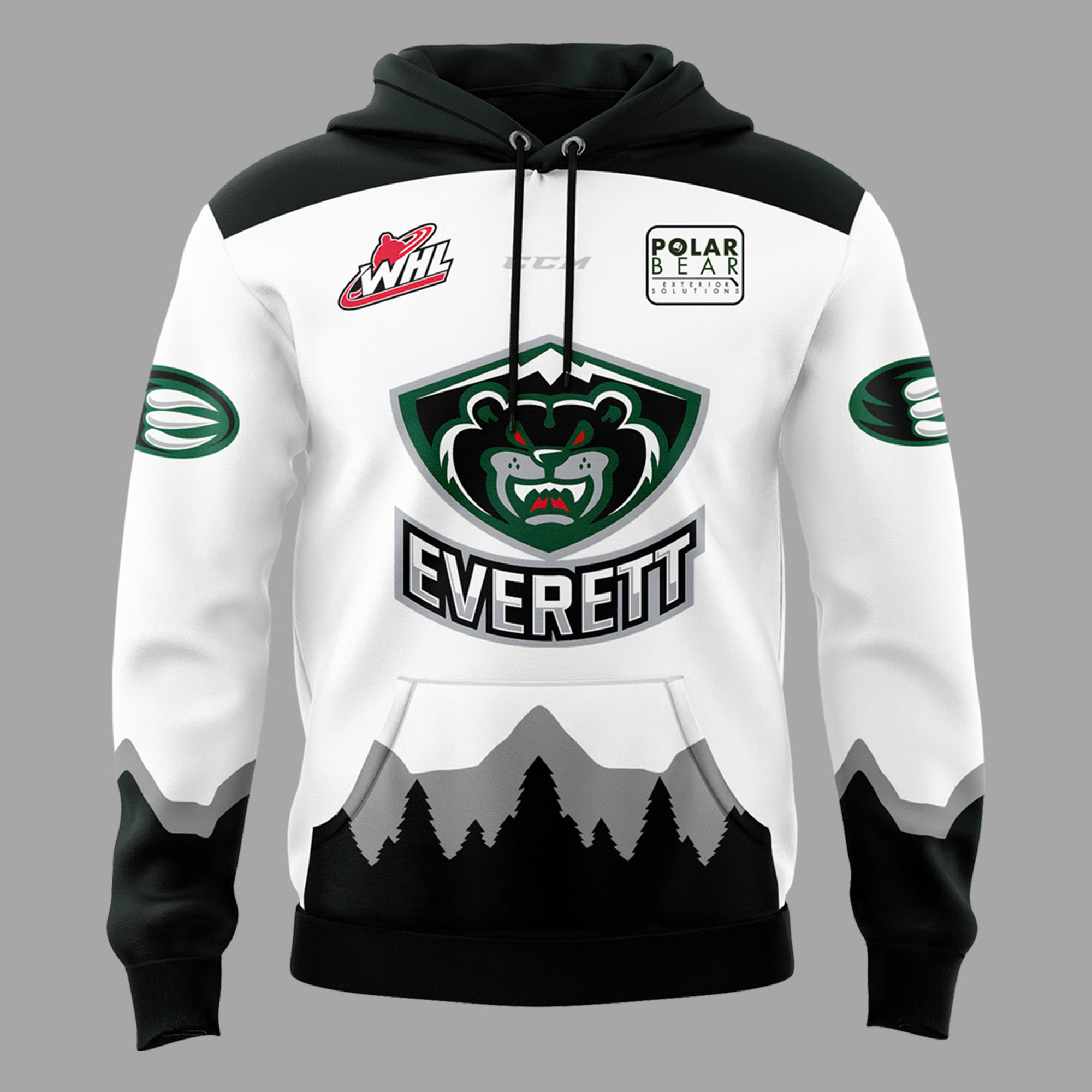 Hoodie Everett Silvertips NEW 2025 - Famjoys Hoodie Everett Silvertips NEW 2025 - Famjoys