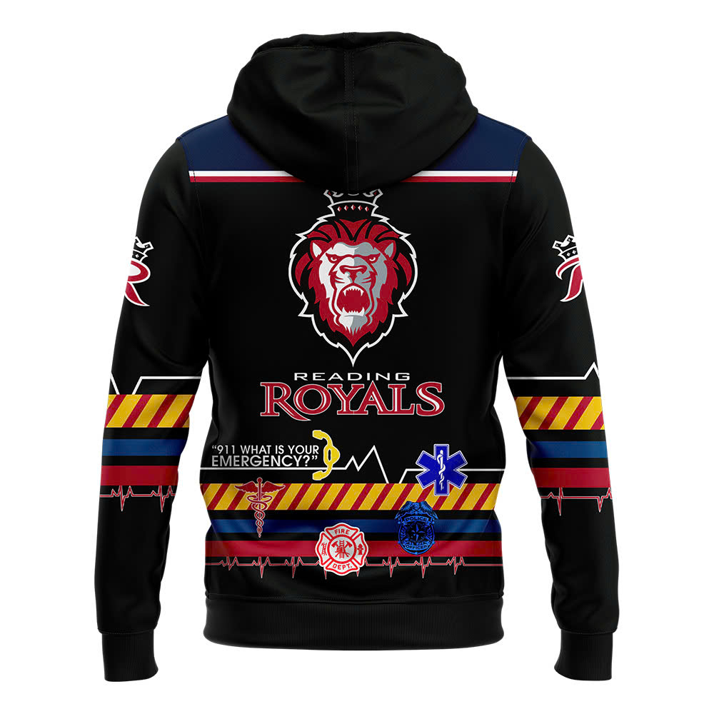 Hoodie Reading Royals Battle of the Badges 2025 - Famjoys Hoodie Reading Royals Battle of the Badges 2025 - Famjoys