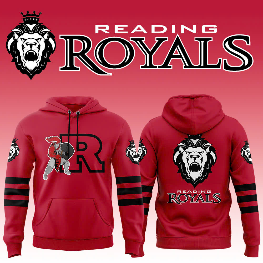 Hoodie Reading Royals Red Knights 2025 - Famjoys Hoodie Reading Royals Red Knights 2025 - Famjoys