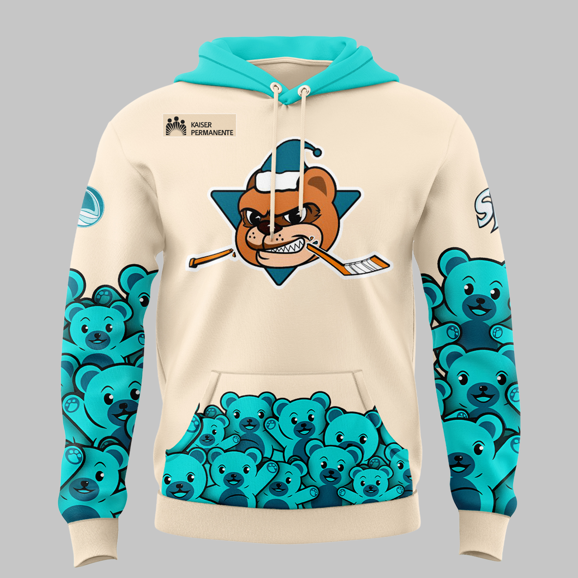 Hoodie San Jose Barracuda 2024 - Famjoys Hoodie San Jose Barracuda 2024 - Famjoys