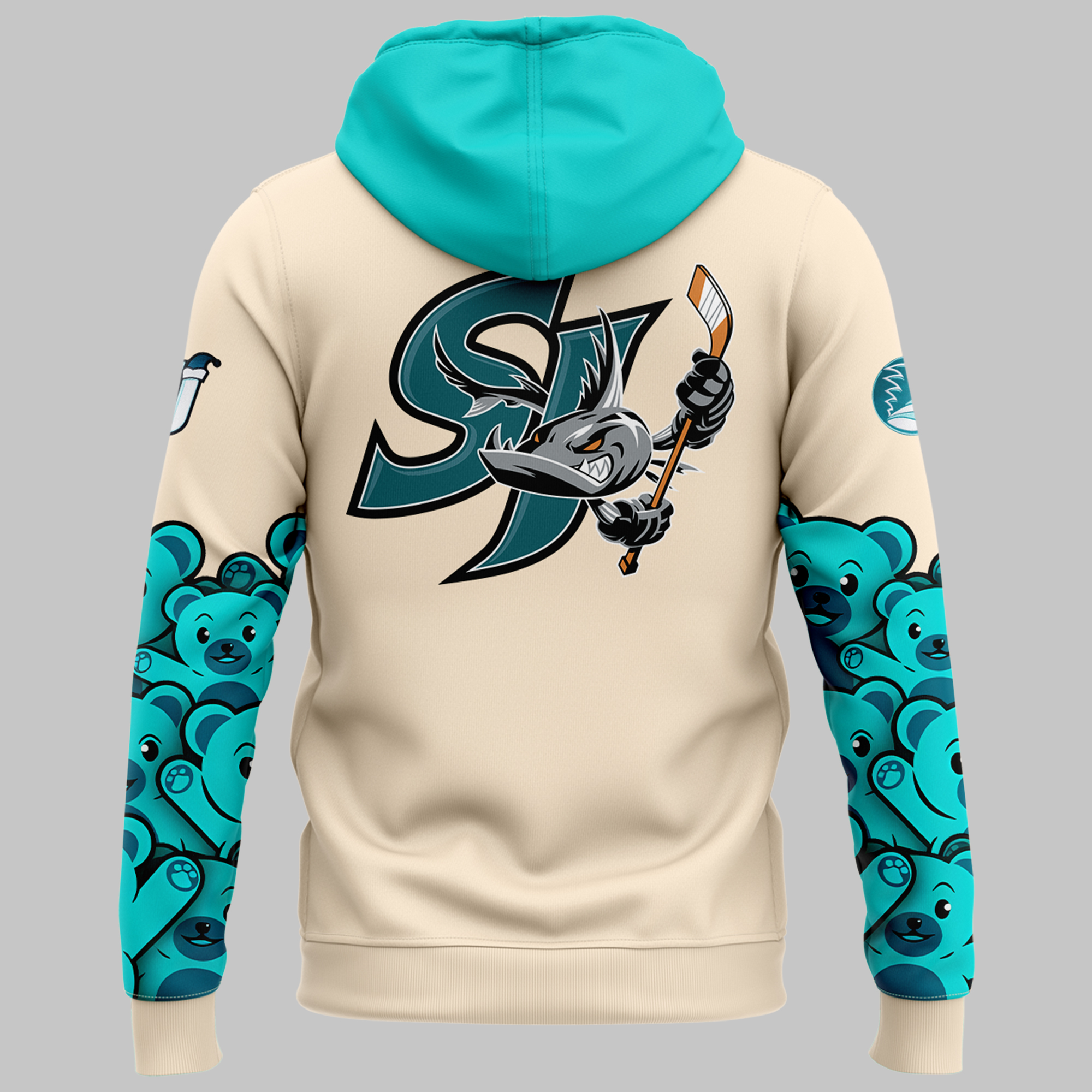 Hoodie San Jose Barracuda 2024 - Famjoys Hoodie San Jose Barracuda 2024 - Famjoys