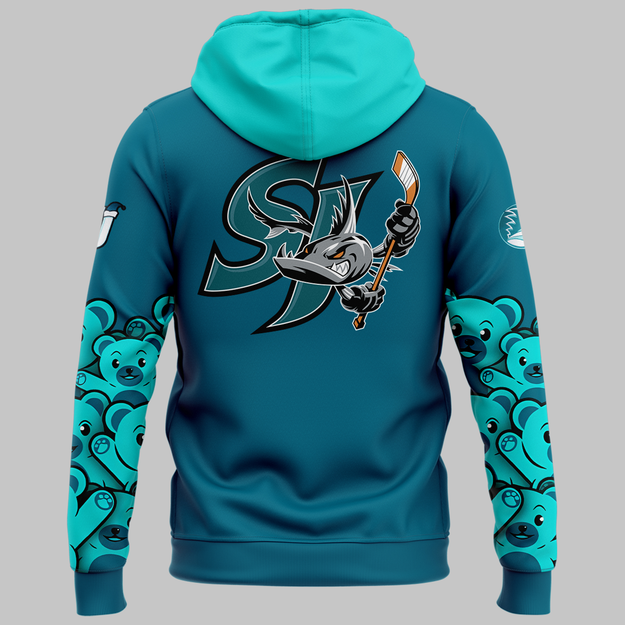 Hoodie San Jose Barracuda 2024 - Famjoys Hoodie San Jose Barracuda 2024 - Famjoys