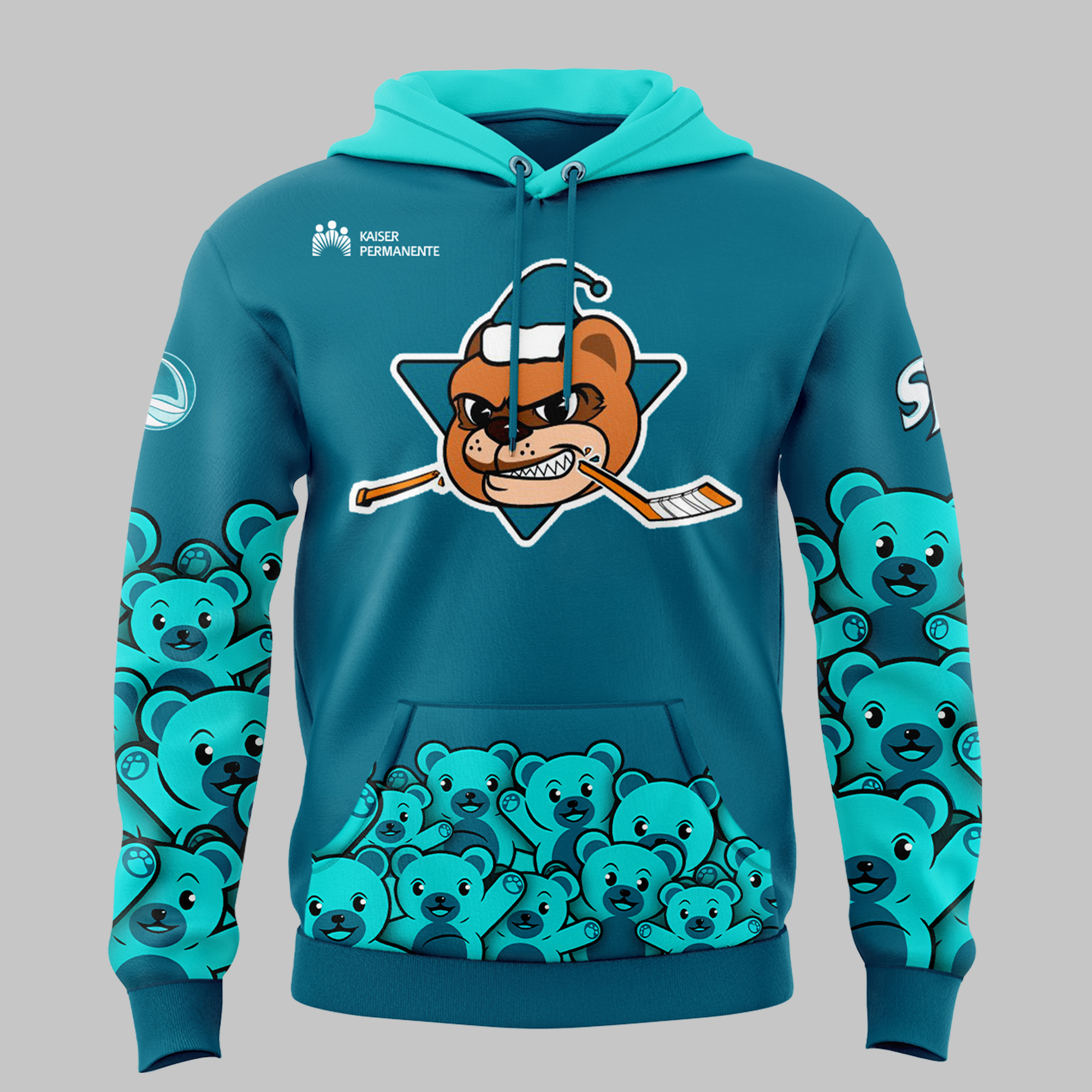Hoodie San Jose Barracuda 2024 - Famjoys Hoodie San Jose Barracuda 2024 - Famjoys