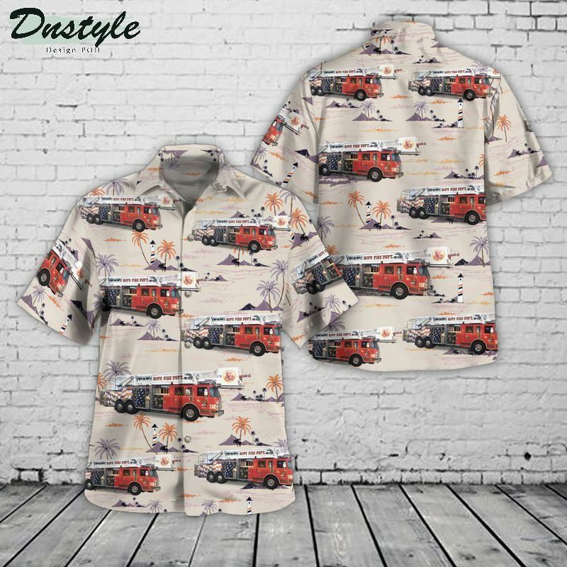 Hope Volunteer Fire Department Indiana Hawaiian Shirt - Famjoys Hope Volunteer Fire Department Indiana Hawaiian Shirt - Famjoys