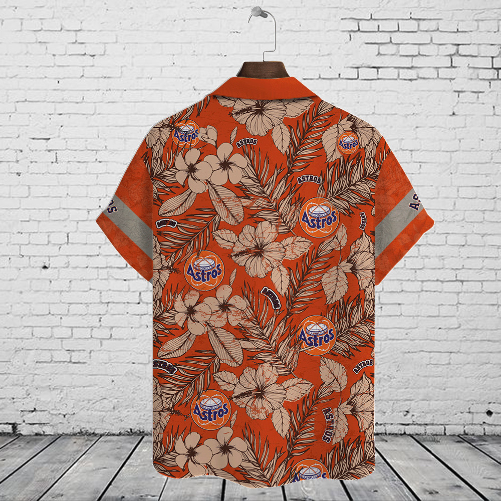 Houston Astros 2023 AOP Hawaiian Shirt V18 - Famjoys Houston Astros 2023 AOP Hawaiian Shirt V18 - Famjoys