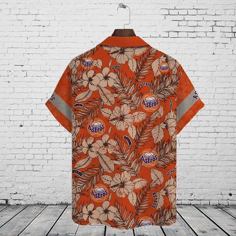 Houston Astros 2023 AOP Hawaiian Shirt V18 - Famjoys Houston Astros 2023 AOP Hawaiian Shirt V18 - Famjoys
