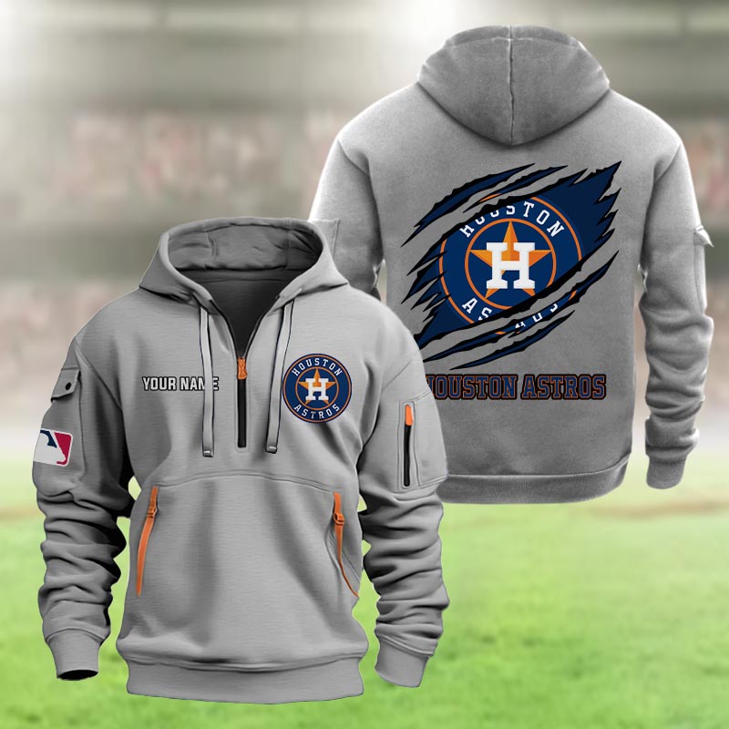 Houston Astros Heavy Hoodie - Famjoys Houston Astros Heavy Hoodie - Famjoys