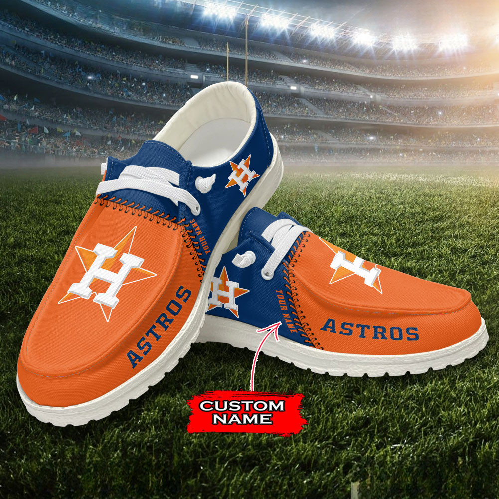 Houston Astros Hey Dude Shoes - Famjoys Houston Astros Hey Dude Shoes - Famjoys