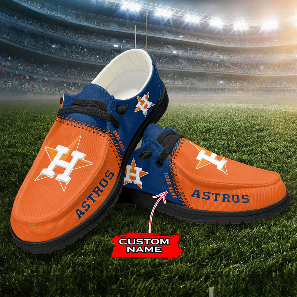 Houston Astros Hey Dude Shoes - Famjoys Houston Astros Hey Dude Shoes - Famjoys