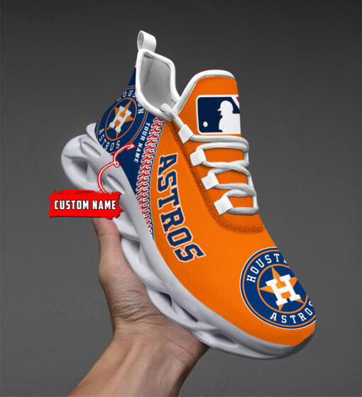 Houston Astros Max Soul Shoes - Famjoys Houston Astros Max Soul Shoes - Famjoys