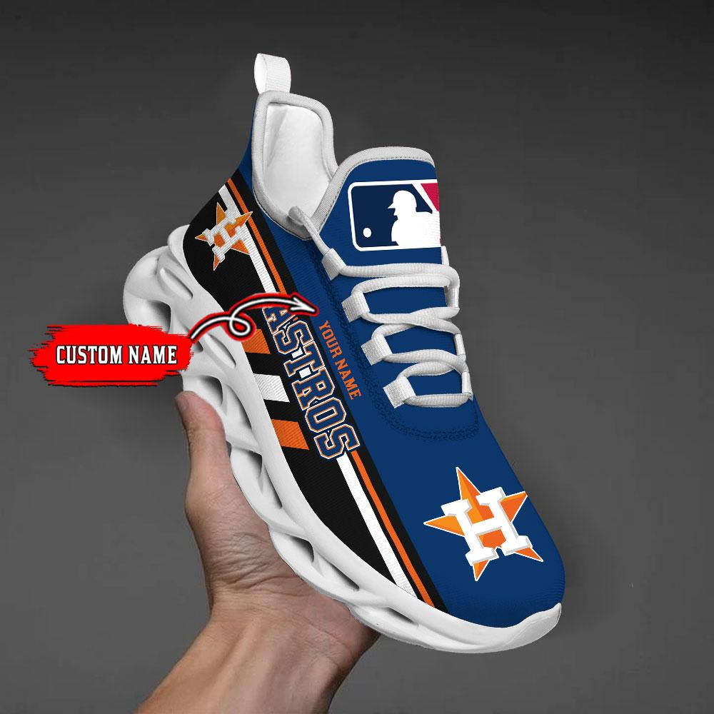 Houston Astros Max Soul Sneaker - Famjoys Houston Astros Max Soul Sneaker - Famjoys