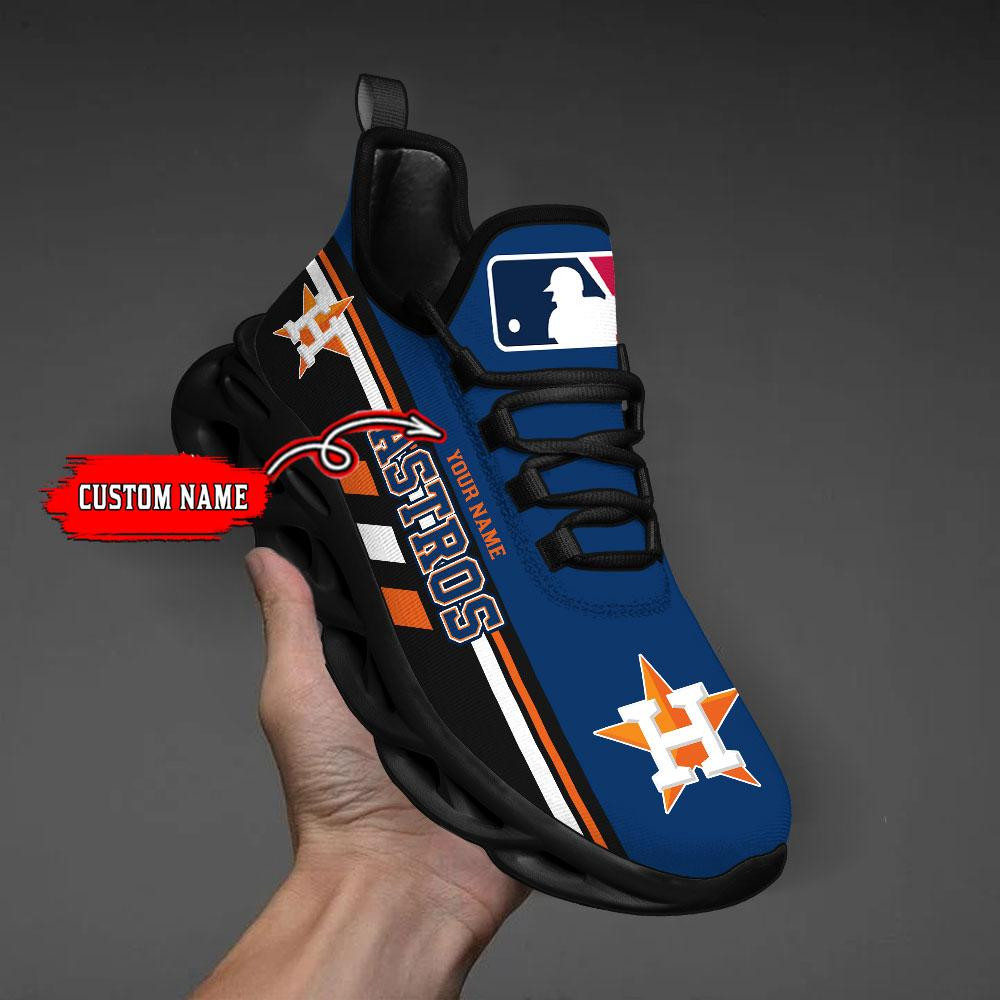 Houston Astros Max Soul Sneaker - Famjoys Houston Astros Max Soul Sneaker - Famjoys