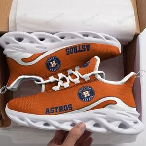 Houston Astros Max Soul YZ Running Sneakers 06 - Famjoys Houston Astros Max Soul YZ Running Sneakers 06 - Famjoys